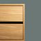 The Walk-In with dressers - (1 rail + 1 dresser / 2 rails / 1 rail + 1 dresser)