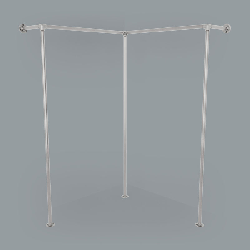 RackBuddy Newton - Corner rack with 2 rails