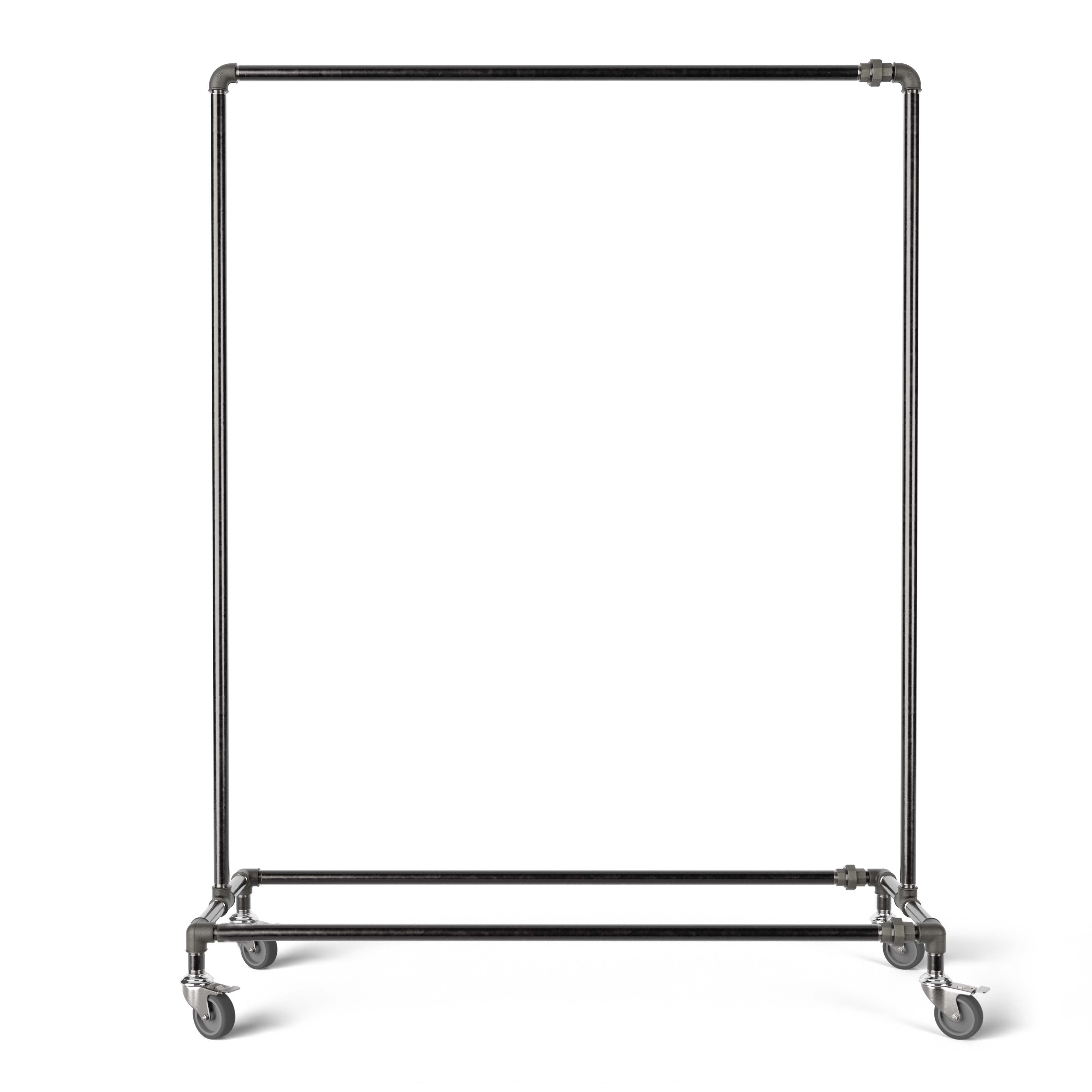 RackBuddy Ringo Industrial clothes rack with wheels